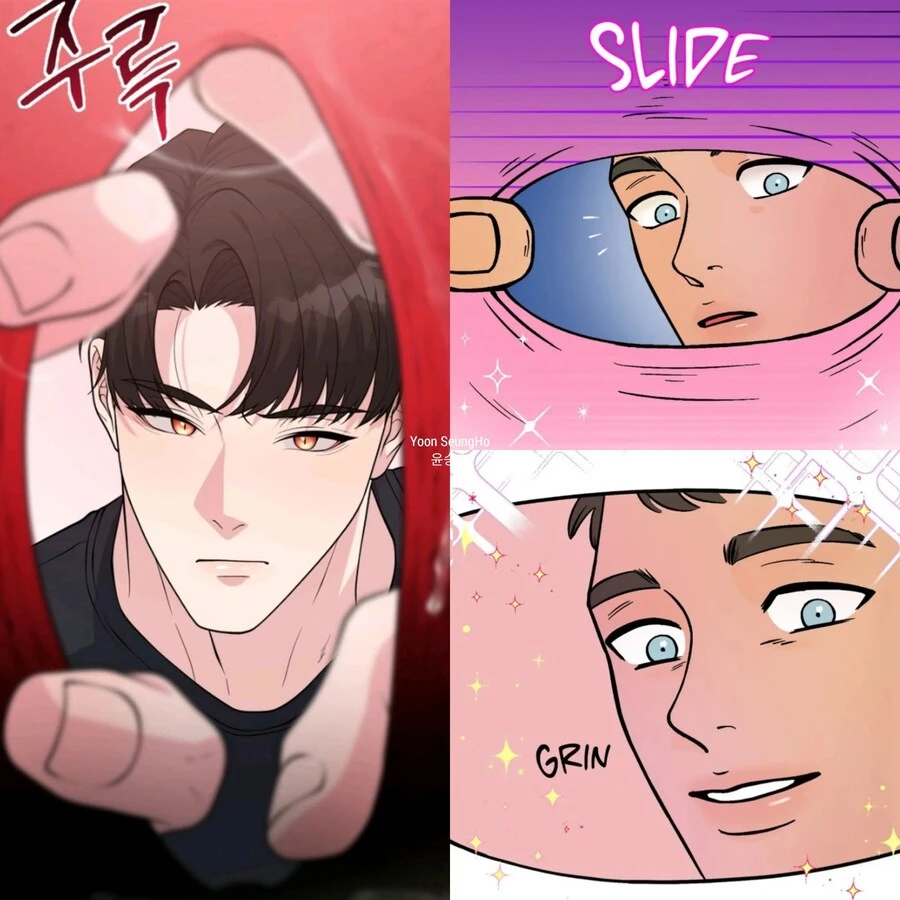 외국에서 화제라는 한국 웹툰 장면