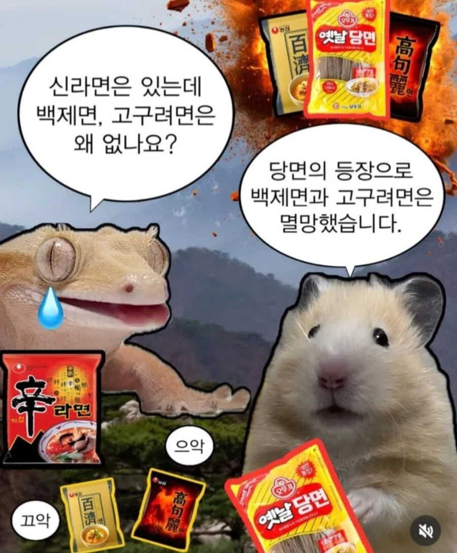 신라면만 존재하는 이유