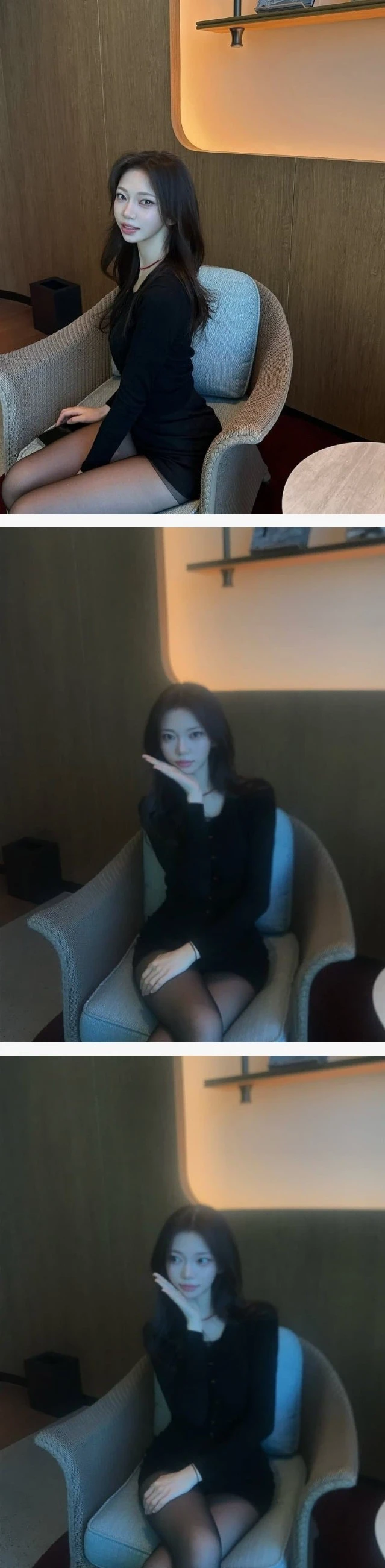 이거 카리나가 검스 착용한 거임?