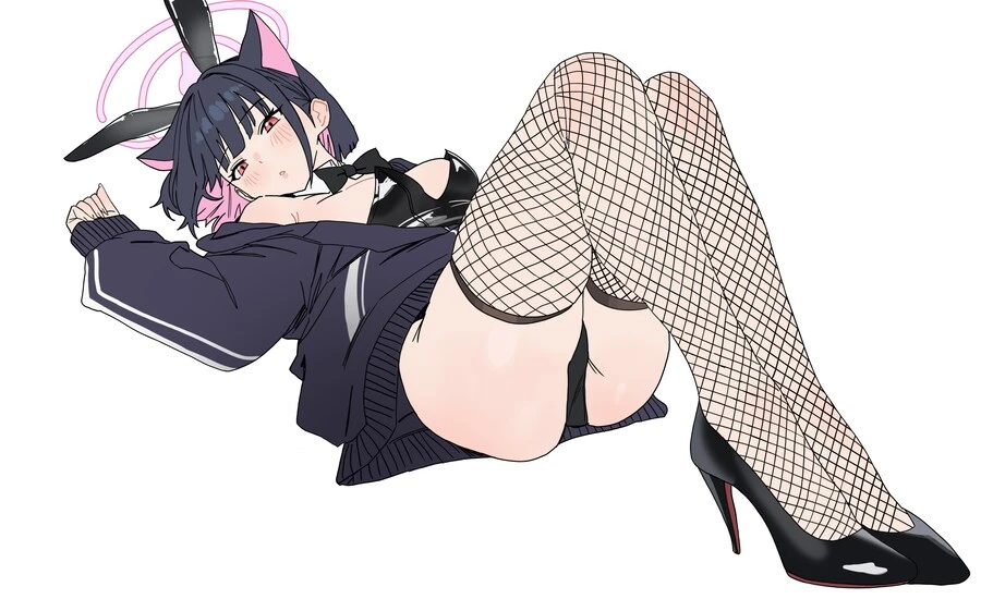 [블루아카] 망사스타킹 바니걸 카즈사