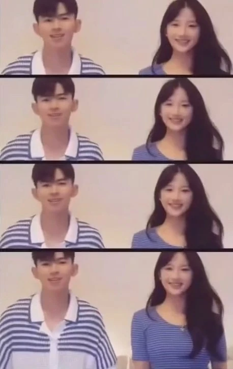 요즘 유행한다는  네컷 사진 포즈