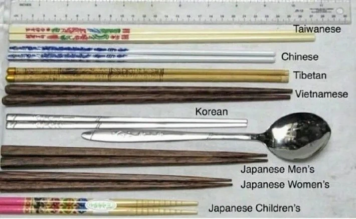 한국 납작 쇠 젓가락에 멘붕온 중국인