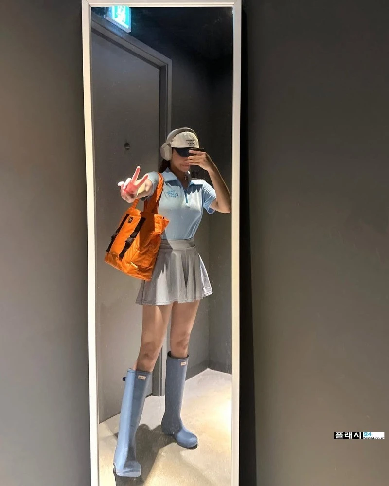 여친느낌 물씬 나는 애빈박