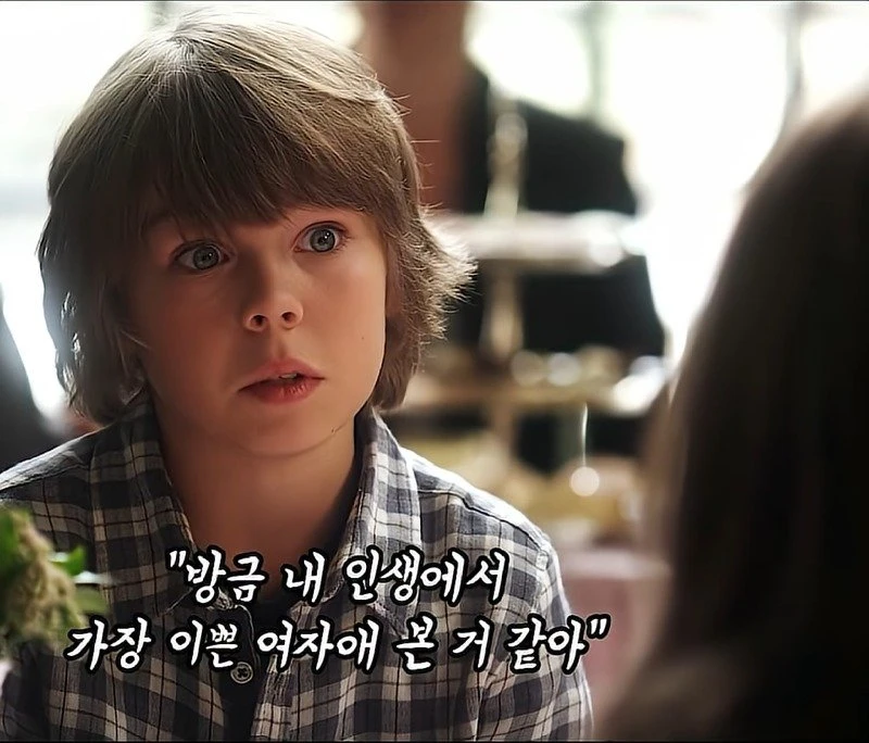 "8살 플러팅 영재"로 유명한 짤의 진실.jpg