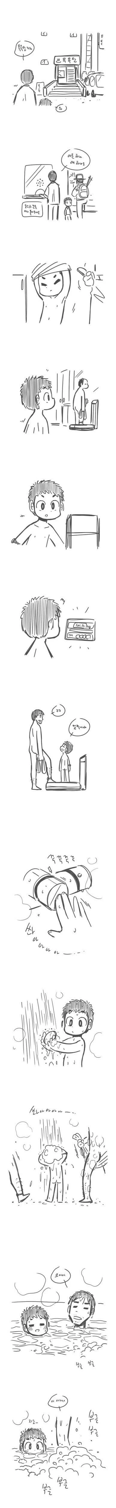 남자들 목욕탕 특징