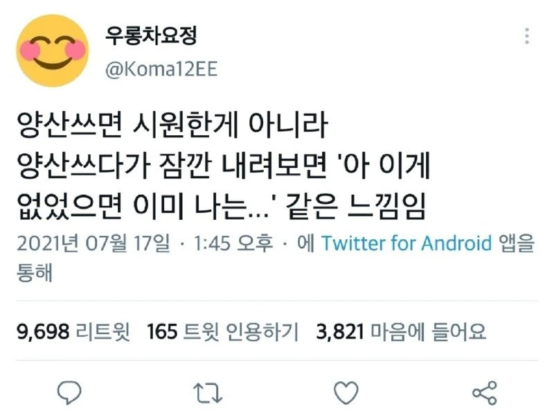 사람들이 잘 모르는 양산을 쓰는 본질적 이유.jpg