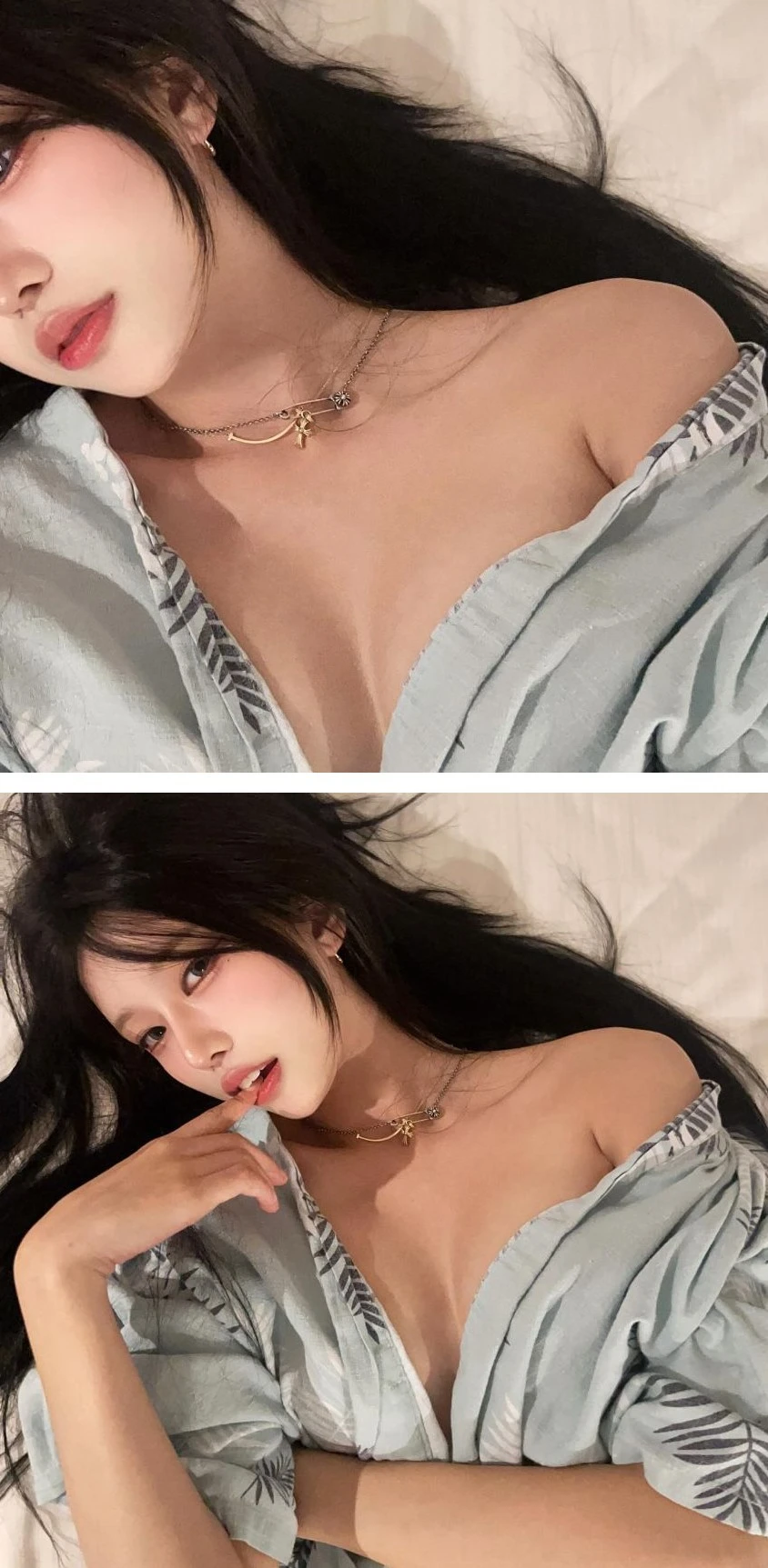 '김민교 소개팅녀' 최솜이 눕샷