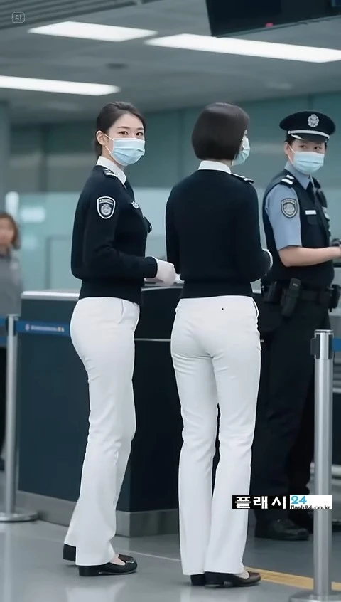 잡혀가고싶은 공항 안전요원