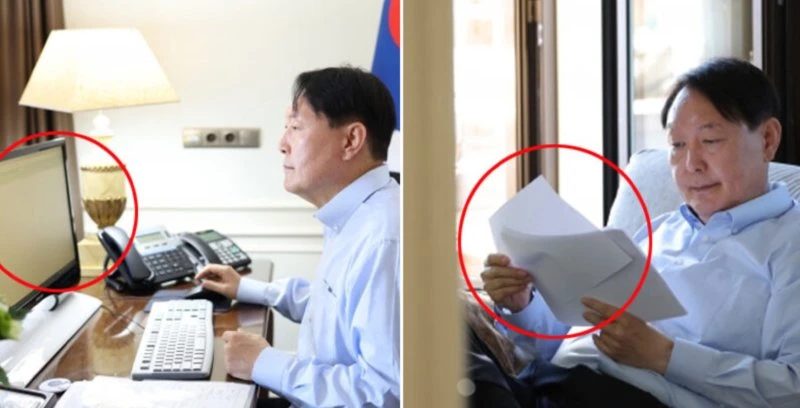 비교되는 사진