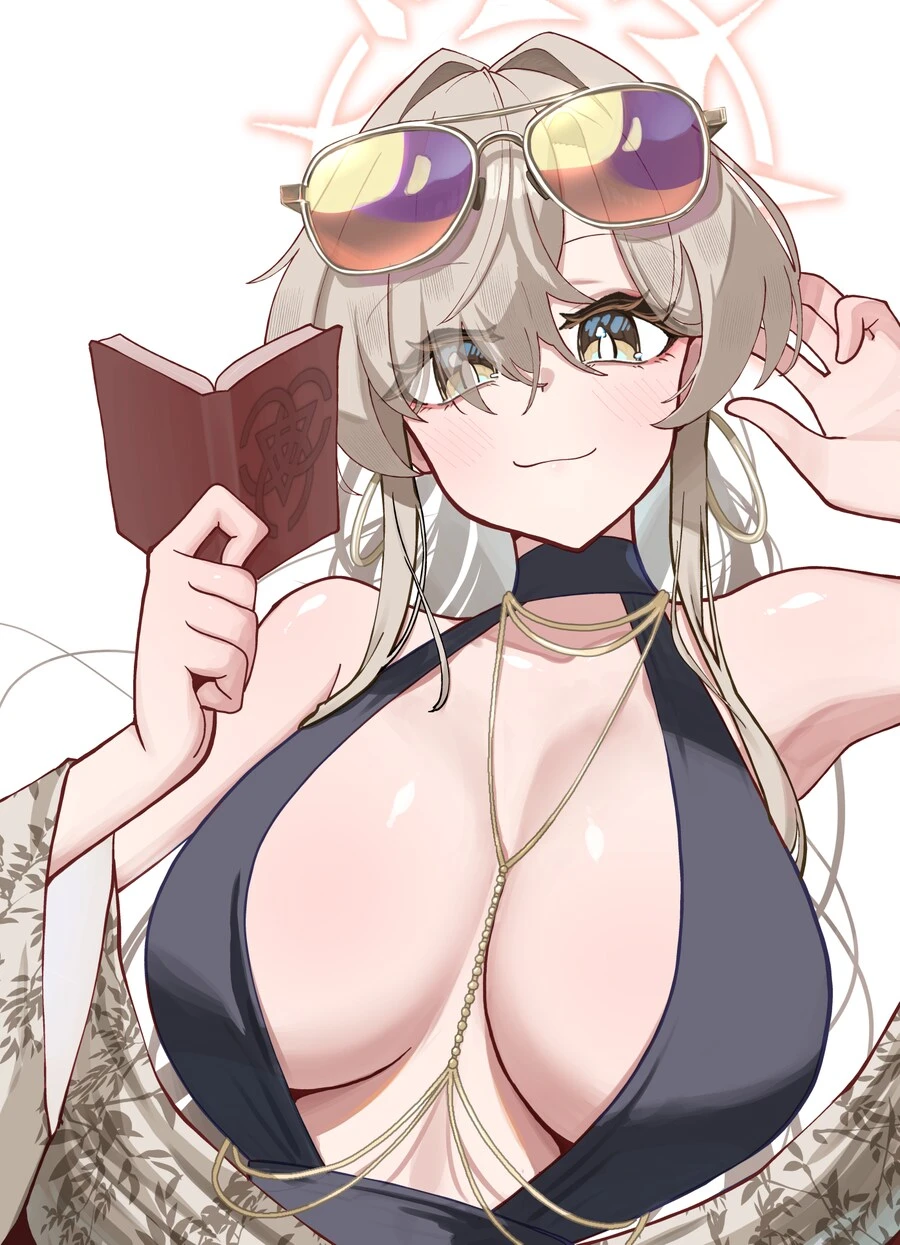 블루아카) 수영복 나기나기