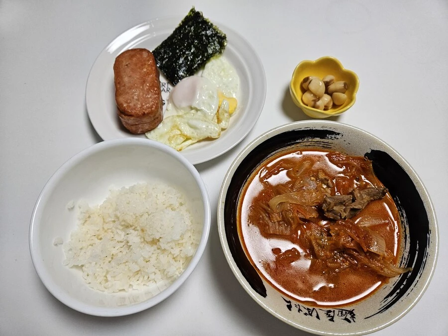 오늘 김치찌개 진짜 잘 되었다.